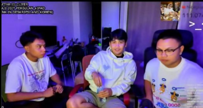 Komika Bintang Emon di live streaming Bigmo [YouTube]